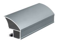 Вертикальний відкритий профіль Slider Avenue L=5200 графіт браш