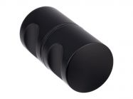 Ручка-кноб кругла GIFF Glass 246 чорний матовий