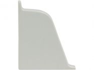 Заглушка к плинтусу 118 Rehau Светло-серый-левая 98102