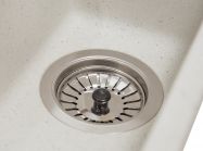 Мойка искусственный камень Solid Вега Плюс 200х420 белый песок (под столешницу)