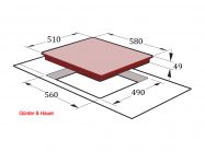 Варильна поверхня CER 641 (Gunter & Hauer)