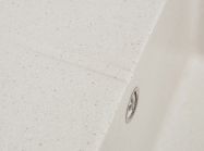 Мойка искусственный камень Solid 580х470 Силика белый песок (без отверстия под смеситель)