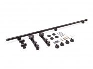 Амбарная система Albatur для межкомнатных дверей без доводчика M20 8800 170 черная