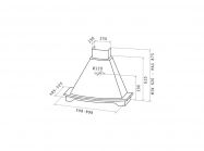 Вытяжка CORALINE WH/A/60 T.GREZZO Elica