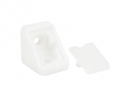 Уголок мебельный одинарный пластиковый GIFF белый