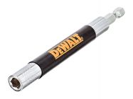 Магнитный держатель бит с направляющей гильзой DeWALT 1/4, L=120 мм, гильзы 9,5 мм (DT7702)