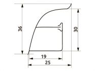 Плинтус LuxeForm 98102 Барокко (S495) L=4200