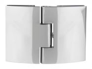 Петля стекло-стекло GIFF Glass Premio FERRARA полированный хром