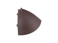 Угол к плинтусу Egger AC07 темный коричневый внешний 90° (901195)
