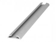 Направляючий профіль для складних та розкривних дверей Slider (срібло) L=5000