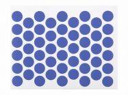 Заглушка конфирмата самоклеющаяся Weiss d=14 синий (50 шт) (9023)