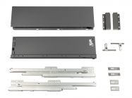 Висувний ящик GIFF PRIME FlatBox L=400 H=116 графіт