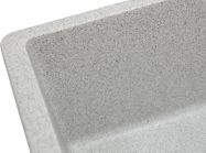 Мойка искусственный камень Solid Вега 440х420 серый гранит (под столешницу)