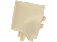 Угол к плинтусу Rehau 118 90* 92107 Светлая слоновая кость-внутренний