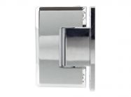 Петля 90° цинк. сплав стена-стекло GIFF 301Zn полированный хром