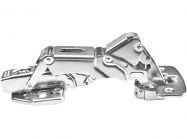 Петля накладна з дотягувачем Clip-on Linken System 155* d=35 Н=0 нікель (14758)