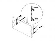 Висувний ящик GIFF PRIME FlatBox L=300 H=199 графіт