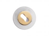 Крепление стена-труба 19 мм GIFF 827 полированный хром