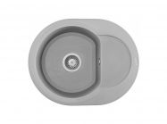 Мийка штучний камінь Elleci 600x470 Easy Round Aluminium M79