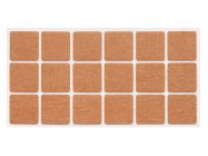 Подпятник самоклеющийся мягкий квадратный Weiss 40х90 войлок (5 шт)