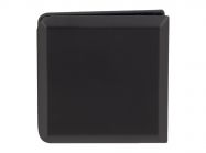 Конектор 90° стіна-скло-підлога GIFF 721 чорний матовий