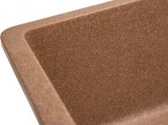 Мийка штучний камінь Solid Вега 440х420 теракот (під стільницю)