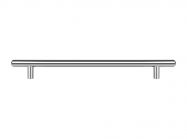 Ручка рейлінгова GIFF RE1004/224 L=304 RS хром