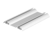 Направляючий профіль нижній Slider (срібло) L=5000