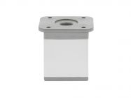 Опора регулируемая квадратная GIFF NA02 Н=50 алюминий