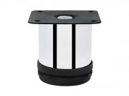 Опора з регулюванням циліндрична GIFF Rondo 50/60 хром