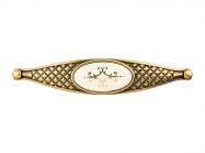 Ручка скоба Virno Azure 100/128 MLC A18 бронза