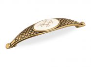 Ручка скоба Virno Azure 100/128 MLC A18 бронза