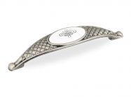 Ручка скоба Virno Azure 100/128 WTC A17 античне срібло