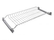 Сушка для посуду фасад 800 INOXA 701 нержавіюча сталь (2 полиці та 4 кріплення)