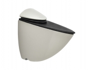 Кріплення для скляної полиці GIFF Пелікан L=70 H=60 сатин