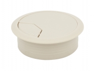 Заглушка кабельна пластикова GIFF беж