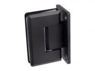 Петля 90° стіна-скло GIFF 301 чорний матовий