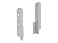 З'єднувач задньої стінки ArciTech правий Hettich H=186 срібло (9.121.844)
