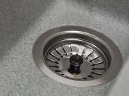 Мойка искусственный камень Solid Вега Плюс 200х420 серый гранит (под столешницу)