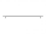 Ручка рейлінгова GIFF RE1008/384 L=464 RS матовий хром