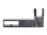 Соединитель стекло-труба угловой GIFF 319 полированный хром