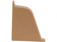 Заглушка к плинтусу 118 Rehau Карамель-левая 94120