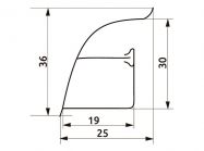 Плінтус LuxeForm 11509 Вінтаж Патина (S955) L=4200