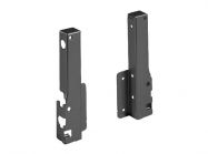 З'єднувач задньої стінки Atira лівий Hettich H=144 антрацит (9.194.637)