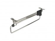 Вешалка выдвижная GIFF L=250 никель/черный 