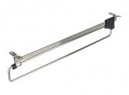 Вешалка выдвижная GIFF L=350 никель/черный 