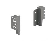 З'єднувач задньої стінки ArciTech правий Hettich H=94 антрацит (9.121.832)