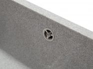Мойка искусственный камень Solid Вега 440х420 серый гранит (под столешницу)