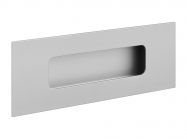 Ручка врезная Virno Lines 412/128 алюминий