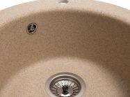 Мийка штучний камінь Solid Поні D475 латино беж (з отвором під змішувач)